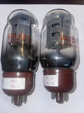 Kt66c-str Ruby Tubes Tukt66c Power Tube Set 2