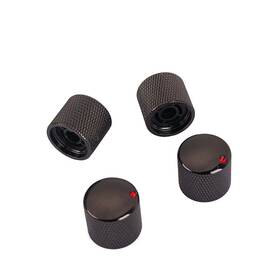 Ruijotwat Cpbml000186 Metal Dome Tone Tunning Knob With Hexagon Screws Lock Volume