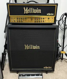 Syn100 Schecter Hellwin Usa Amp Head And Cabinet - Low Use Excellent Condition