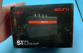 Scuru 865789321339 5w Guitar Amplifier Caline S1g Mini Electric Speaker Usb 3. 5mm Input Jack