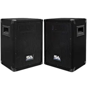 Seismic Audio 812451012545 - Pair Of 8 Pa Dj Pro Band Speakers 150 Watts Use As A