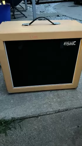 Seismic Audio 812451015959 12 Inch Guitar Cabinet - Loaded With Celestion G12 Vintage 30 Orange Style