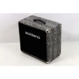 Soldano 197881419110 1x12 Inch Closed-back Cab Black Grille Snakeskin Ob