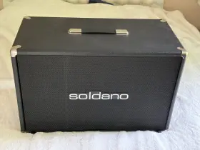 212verticalclassic Soldano 2x12 Guitar Speaker Cabinet Celestine Greenbacks