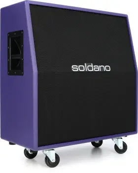Soldano-412 Soldano 763815133225 412 Angled Cabinet 4 X 12-inch 240-watt Extension - Purple
