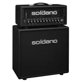 Astro20b112stk Soldano Astro-20 20-watt 3-channel Tube Head With 1 X 12 Inch Cabinet - Black
