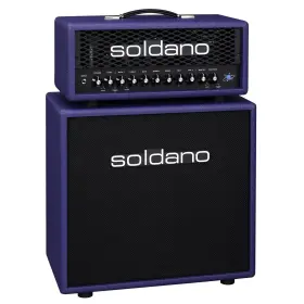 Astro20p112stk Soldano Astro-20 20-watt 3-channel Tube Head With 1 X 12 Inch Cabinet - Purple