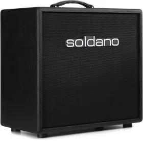 Soldano-112-open Soldano 112 1 X 12-inch Open-back Extension Cabinet - Black