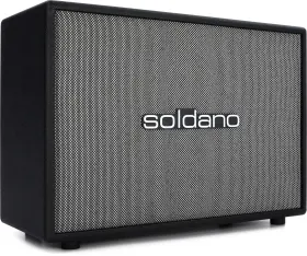 Soldano-212-sp Soldano 212 Horizontal Cabinet 2x12 Inch Extension - Salt And Pepper