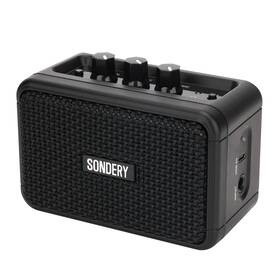 Sondery 959556920550 Mini Guitar Amp For Guitars 5w Speakers Rechargeable Portable Pratice Small A