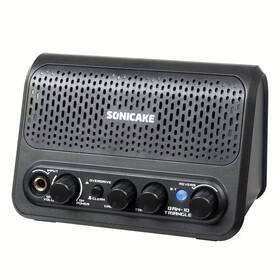 Sonicake 843037102718 10w Mini Guitar Amp Portable Combo Amplifier With Clean/overdri