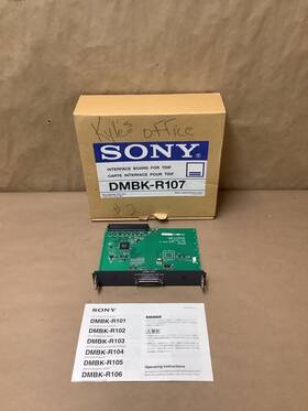 Sony Dmbk-r107 Interface B33006153