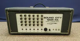 Pa-120-r Sound City 120r Pa Mark Main Mixing Console Amplifier Head Sovtek El34