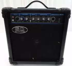 Sg-15 Sound Drive Guitar Amplifier With Us Power Adapter