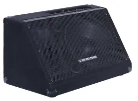 500w Sound Town 810062030125 Powered Dj Pa Stage Monitor Speaker 12 Compression Driver Live Bar