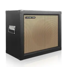 Sound Town 810062037896 1 X 12 Empty Guitar Speaker Cabinet With Birch Plywood Construction Black T