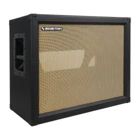 Sound Town 810062038015 2 X 12 Empty Open-back Guitar Speaker Cabinet Birch Plywood Mono/stereo Jack Pla