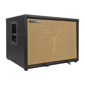 400w Sound Town 810062038077 2 X 10 Inch Bass Cabinet With Horn 8-ohm 50oz Magnet 3 Voice Coil Birch Pl