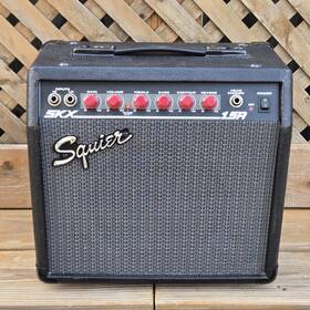 Squier Skx15r Vintage Y2k Fender Amplifier 15w Solid State Reverb 13 Inch X12 Clean