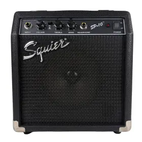 Squiersp10 Squier Fender Sp-10 10 Watt Guitar Combo Amp Used