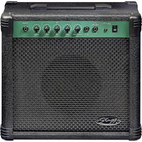 20-ba Stagg 20 Watt 8 Inch Bass Amplifier Black