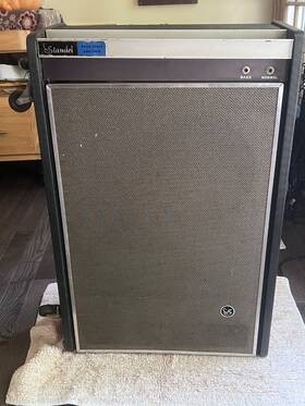Standel A12b Xii Vintage Amplifier 1960s Made For Bass Or Regular Guitar Mod