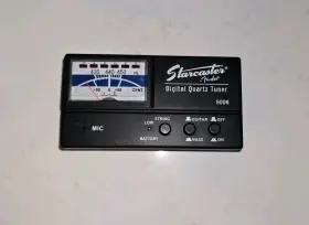 5006 Starcaster Fender Squier Model Digital Quartz Guitar Tuner And Bass