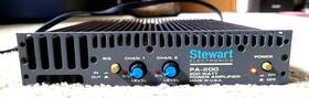 Stewart Pa200 Pa200/ 200 Watt Power Amp Mono/stereo Made In Usa Powers On No Output