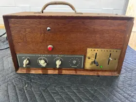 Ar-37 Stromberg Carlson 50-pr Vintage Tube Amplifier And The Fisher Pre Amp