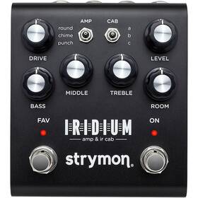 Strymon 197881476236 Iridium Amp And Ir Cab Simulator Effects Pedal - Black Rf