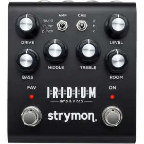 Strymon 197881476236 Iridium Amp And Ir Cab Simulator Effects Pedal - Black Rf