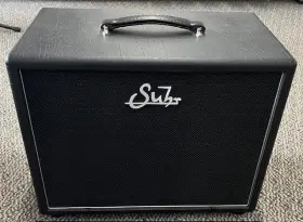 Sur-0052 Suhr 1 X 12-inch 60-watt Speaker Cabinet - Graphite Tolex With Cover Nice