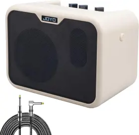 Syb-10 Sunyin Bass Amp Combo Portable 10w Amplifier With White Cable