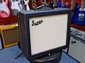 1614rt Supro Amulet 1 X 12-inch 15-watt Tube Combo Amp Namm Show Display