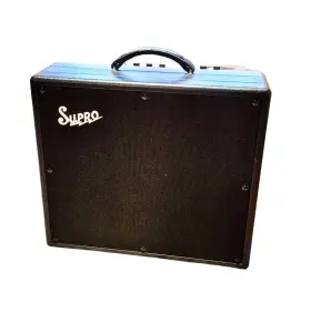 1697r Supro Us Galaxy Combo 1x12 50-watt All Tube Guitar Amplifier B-stock