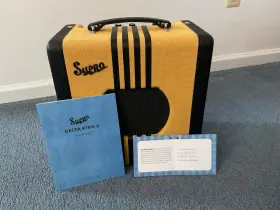 1818tb Supro Delta King 8 1 Watt Inch Guitar Combo Amplifier - Tweed And Black