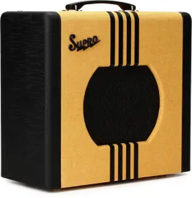 1820rtb Supro Delta King 10 1 X 10-inch 5-watt Tube Combo Amp - Tweed And Black