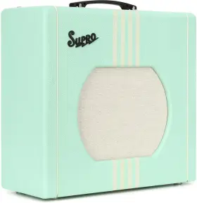 1822rsgc Supro Delta King 12 1 X 12-inch 15-watt Tube Combo Amp - Seafoam Green