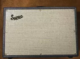 1968rk Supro Keeley Custom 12 25-watt 1x12 Inch Tube Combo Amp - Used