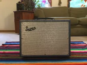 1970rk Supro Keeley Custom 25-watt 1x10 Inch Guitar Combo Amp First Year Serial #11