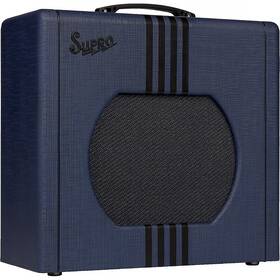 Supro 197881399160 Le 1822 Delta King 12 15w 1x12 Tube Guitar Amp Blue Rf