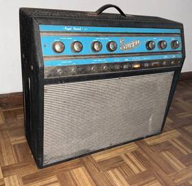 Supro S6650 Vintage 1966 Royal Reverb Tube Amplifier 2x10 Jensen - To Restore
