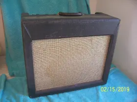 1696tn Supro Valco Made 1960 Tube Amp Guitar Or Accordion Amplifier P15p Jensen Cond As Is