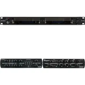 Syn-2dualbun1 Synergy Syn2 Rackmount Preamp With Iicp And Uberschall Modules - Two Slot