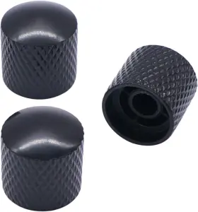 Taiss 747966686373 Taiss/3pcs Electric Guitar Knobs Potentiometer Knob Volume Tone Control Black