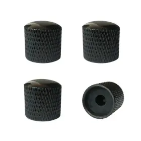 Tbesme 613792243786 Metal Dome Control Knob Volume Tone Knobs For Nonporous Black