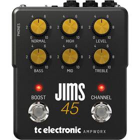 Tc Electronic 0709-ajm86-001 Ampworx Jims 45 Preamp Pedal Black
