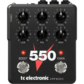 Tc Electronic 197881278014 Ampworx V550 Preamp Pedal Gray Rf