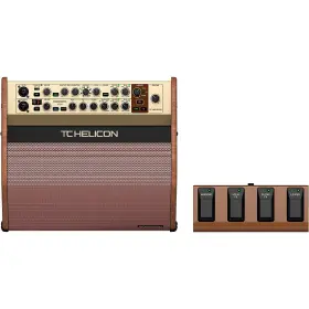 0725-aad86-us1 Tc Helicon Harmony V100 100 Watt 2-channel Acoustic Amp With Vocal Processing Brown 0725-aad86-us1 Tc Helicon Harmony V100 100 Watt 2-channel Acoustic Amp With Vocal Processing Brown
