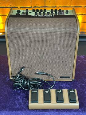Tc Helicon Harmonyv100-1021-u Harmony V100 2-channel 100-watt 1x10 Inch Acoustic Guitar Combo With Foo